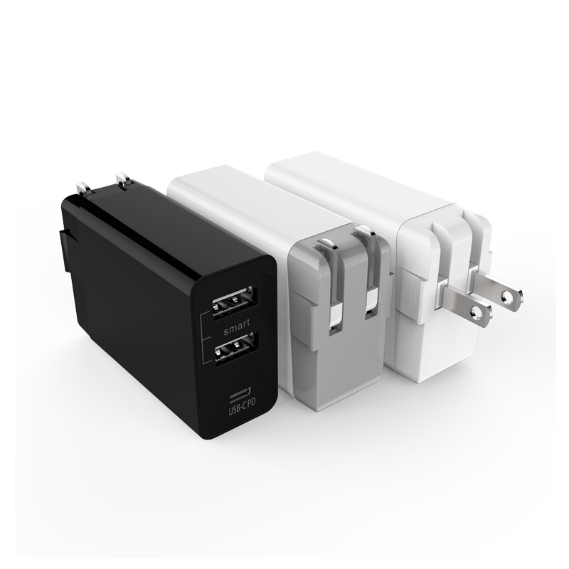 3USB 30W PD充电器