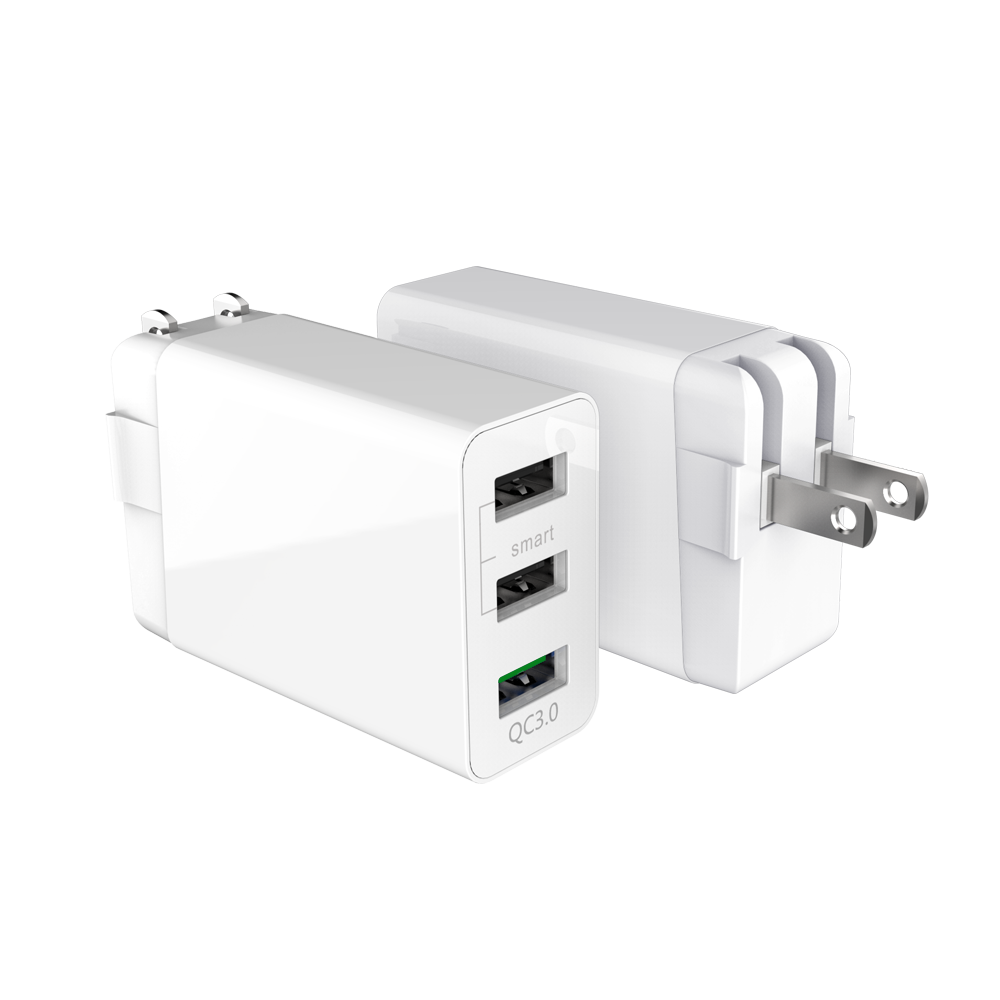 QC3.0 3USB充电器