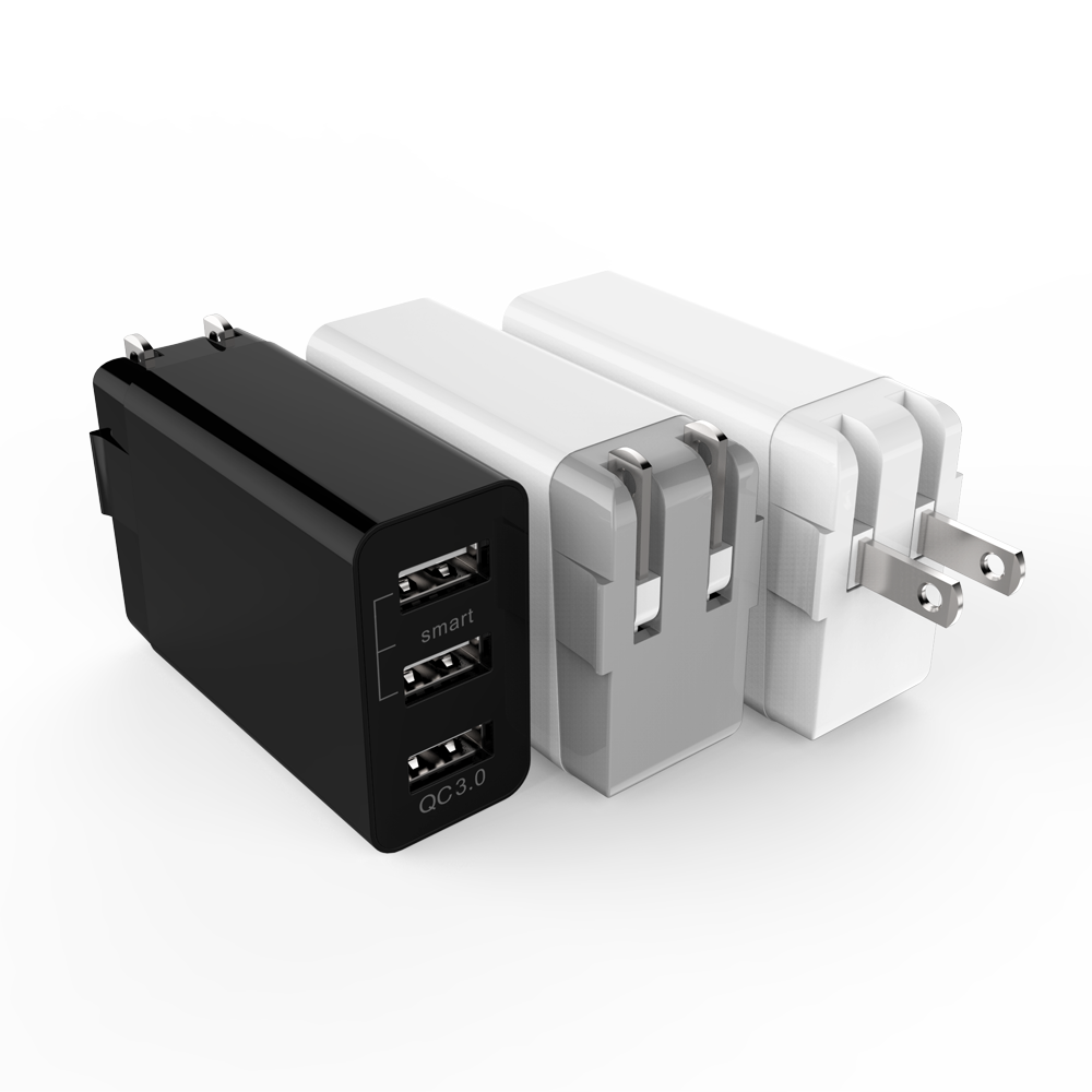 QC3.0 3USB充电器